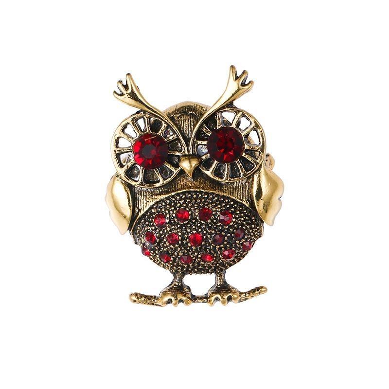 Broche Hibou — P'tit Bout Mécanique