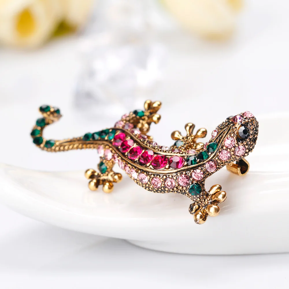 Broche Lézard Steampunk - Image 2