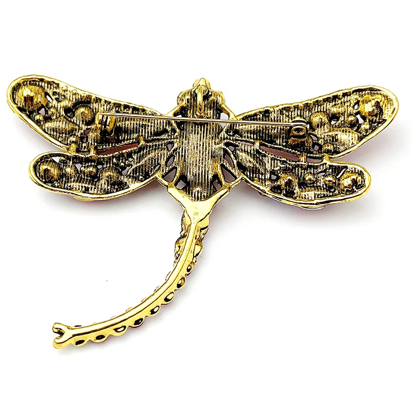 Broche Libellule Femme — Cristal Clear - Image 7