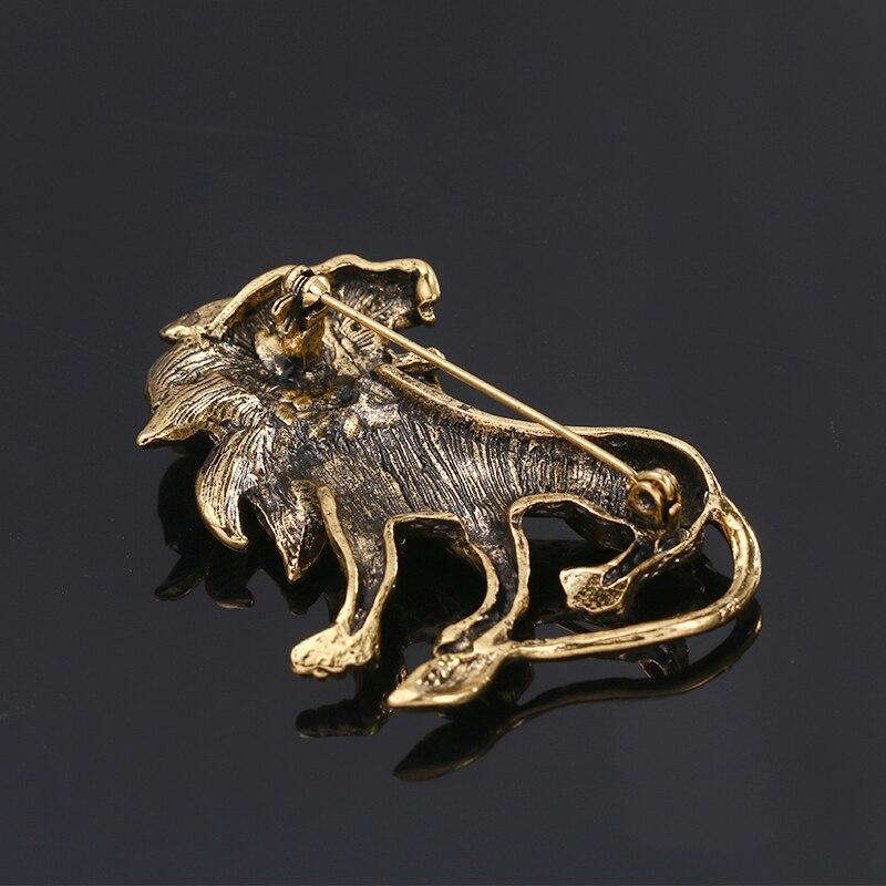 Broche Steampunk Roi des Animaux - Image 3
