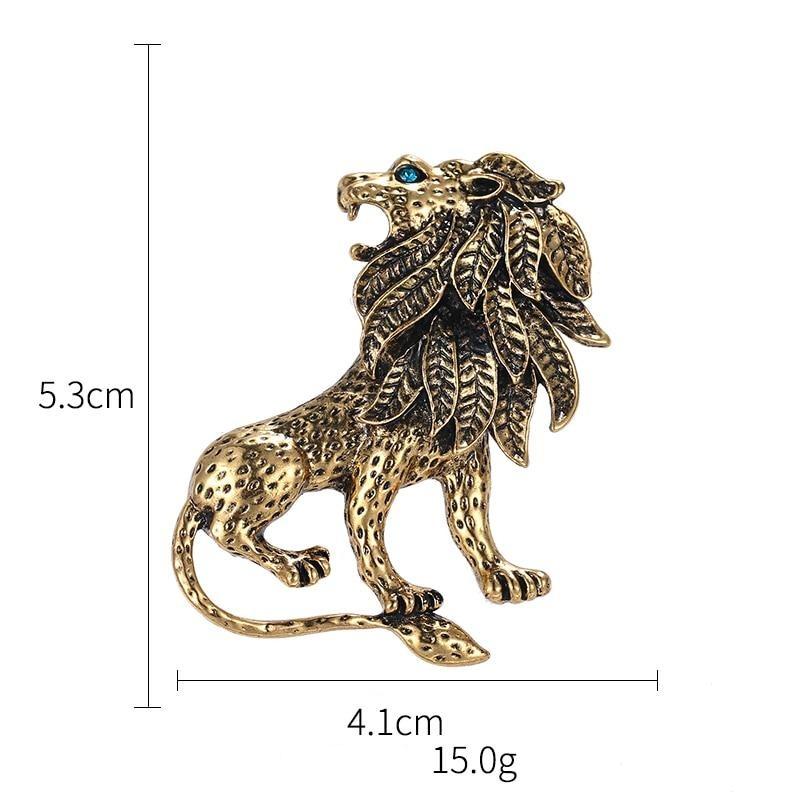 Broche Steampunk Roi des Animaux - Image 4