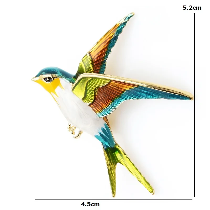 Broche Oiseau Ancienne — Chant Vintage - Image 2