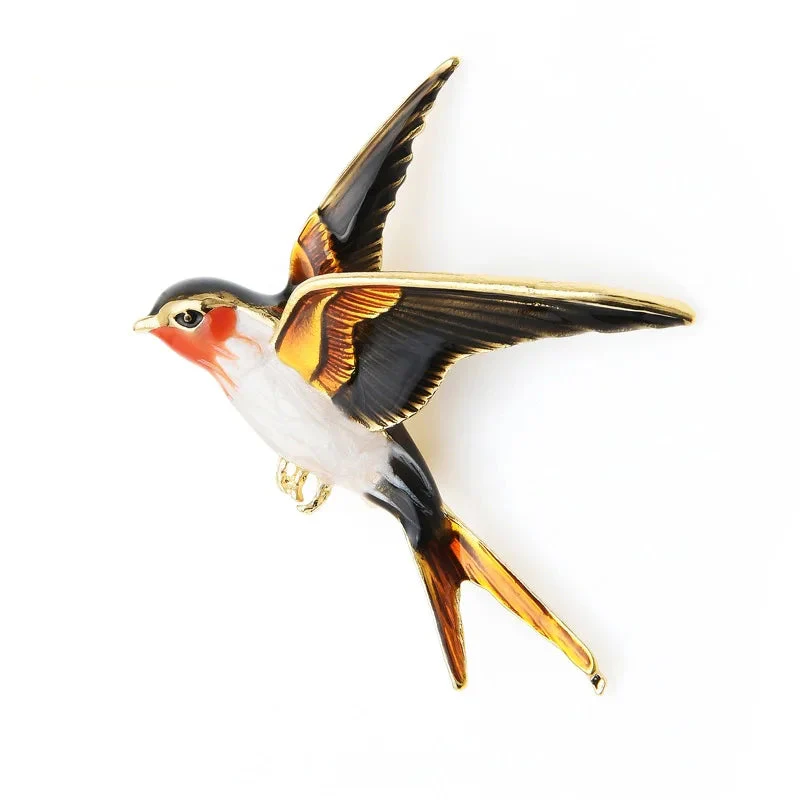 Broche Oiseau Ancienne — Chant Vintage - Image 7