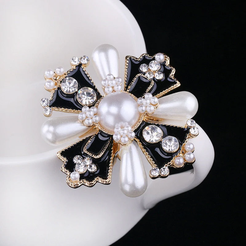 Broche Steampunk Perle Vintage - Image 2