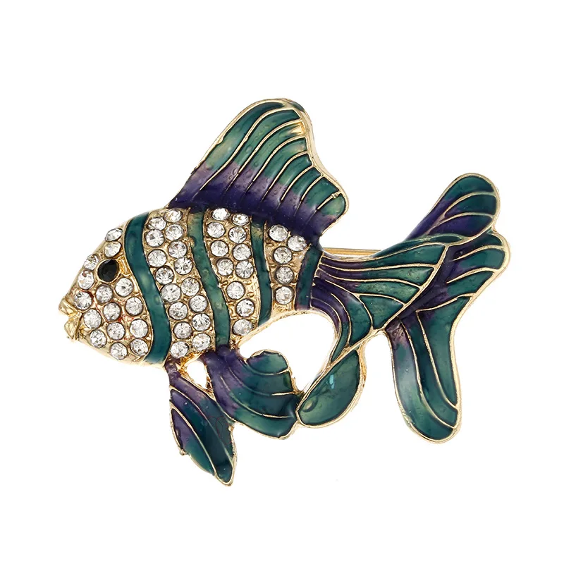 Broche Poisson Steampunk Coloré - Image 5
