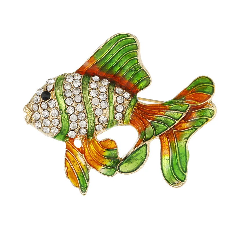 Broche Poisson Steampunk Coloré - Image 8