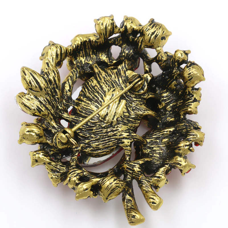 Broche Fantaisie Femme — Cristal Vintage - Image 3