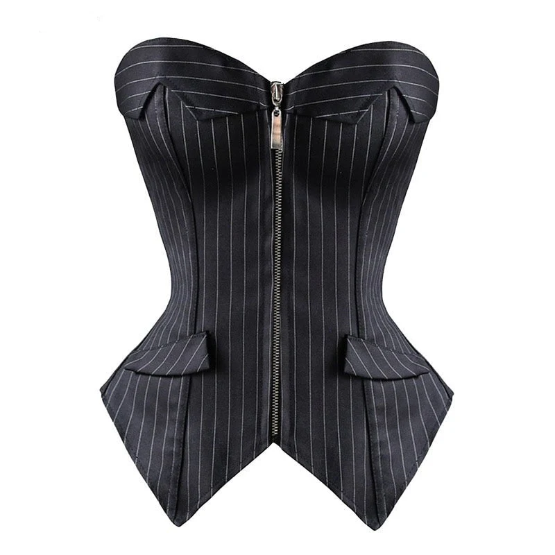 Bustier Femme Chic - Top Corset Noir