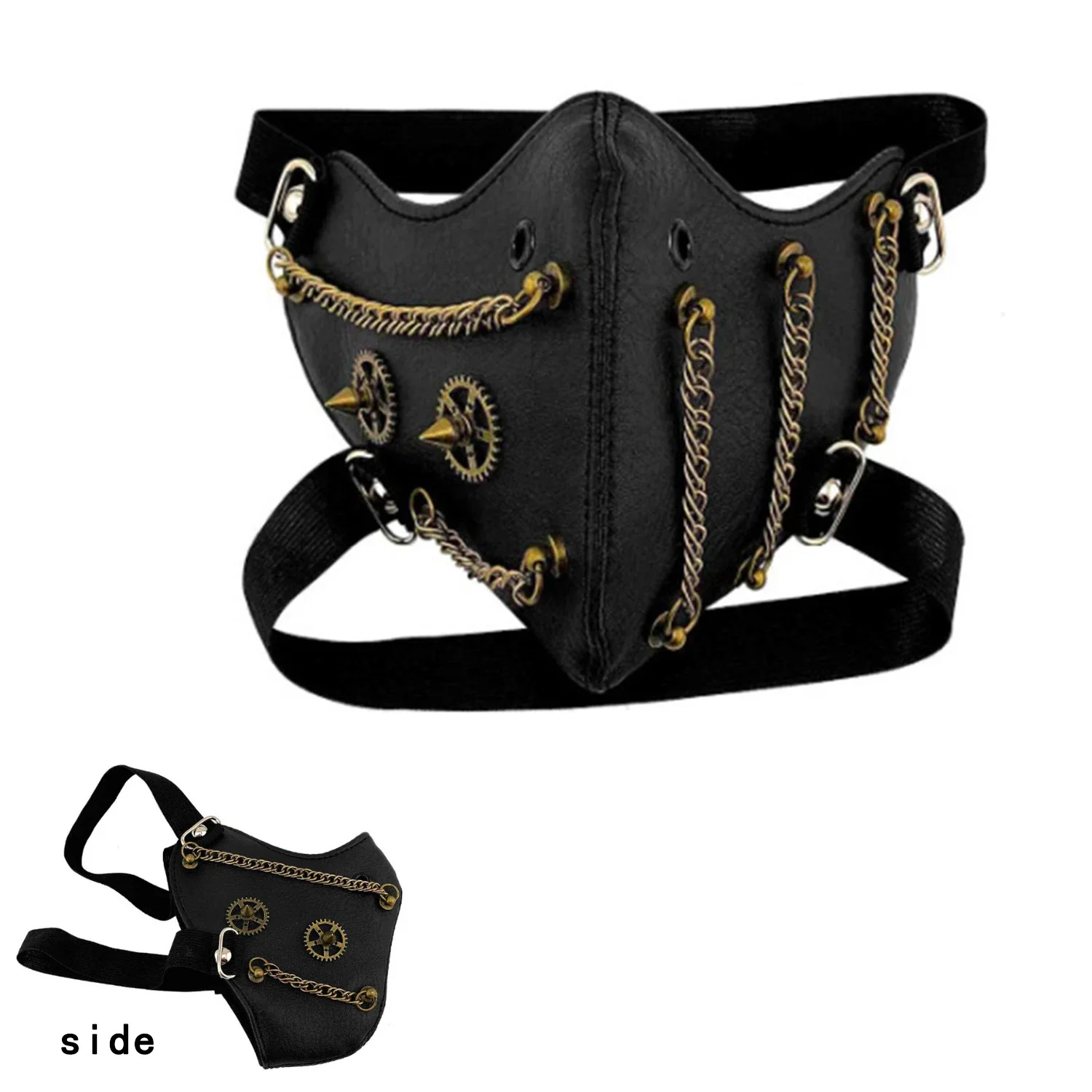 Masque Cache Bouche Steampunk - Image 10