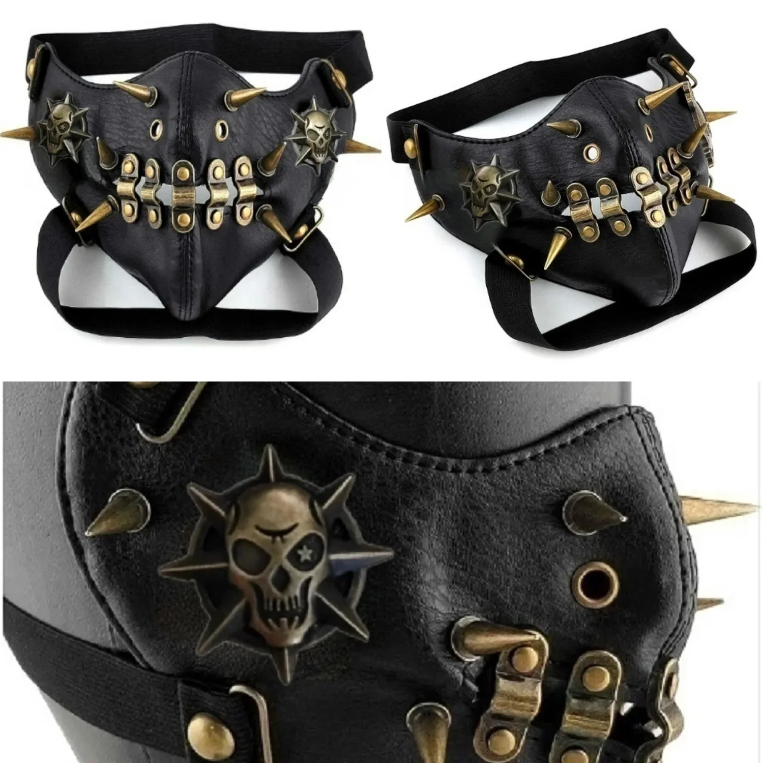 Masque Cache Bouche Steampunk - Image 6
