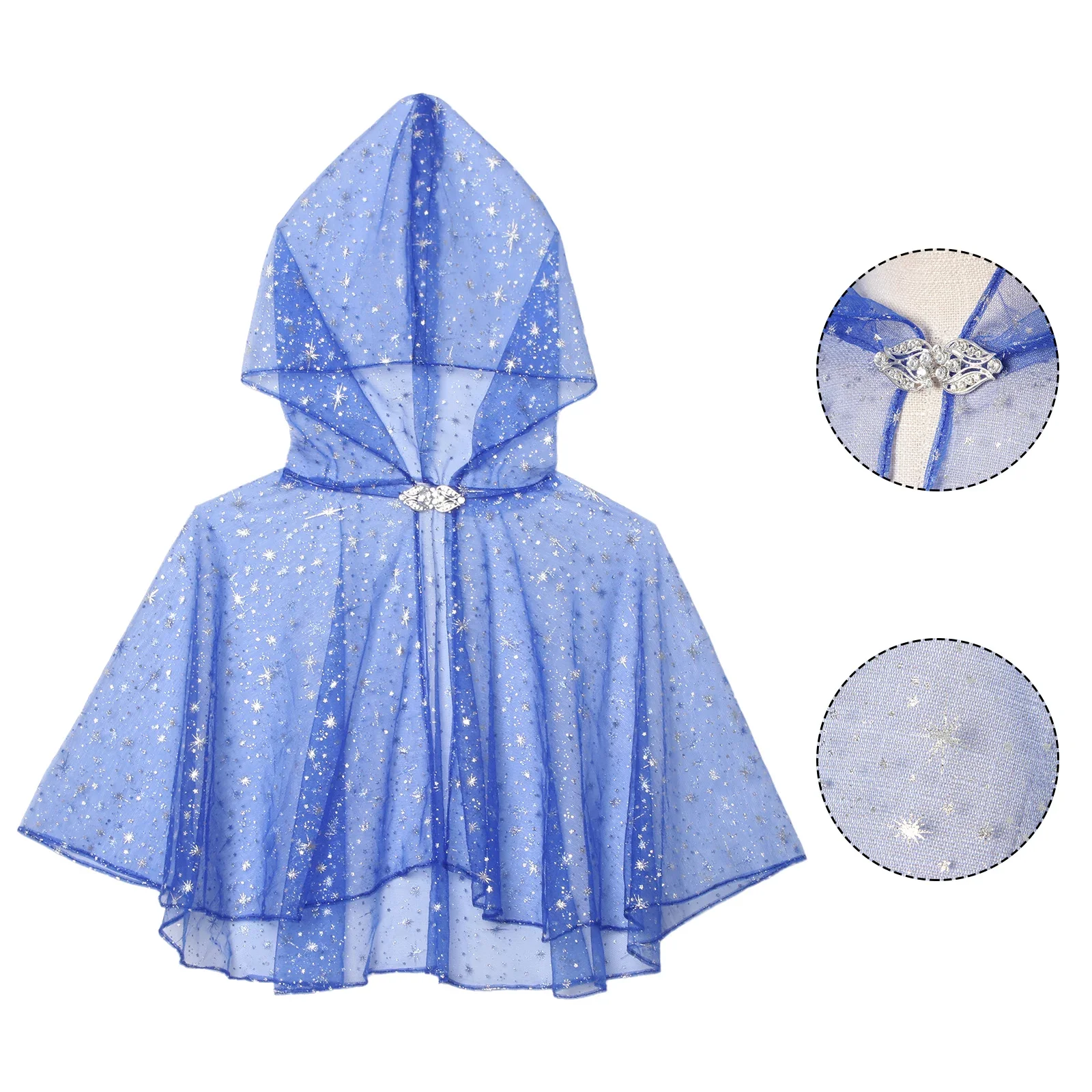 Cape Courte Étoilée - Capuche Cosplay - Image 19