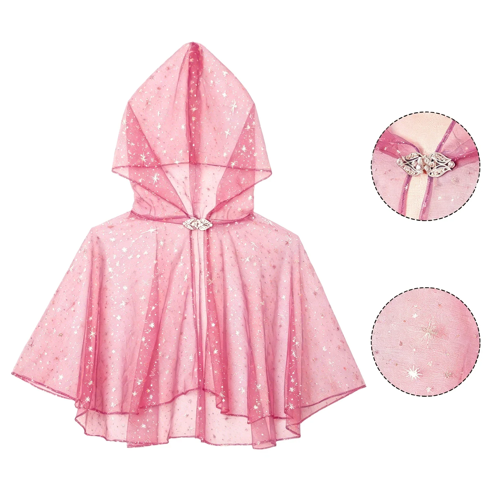 Cape Courte Étoilée - Capuche Cosplay - Image 22