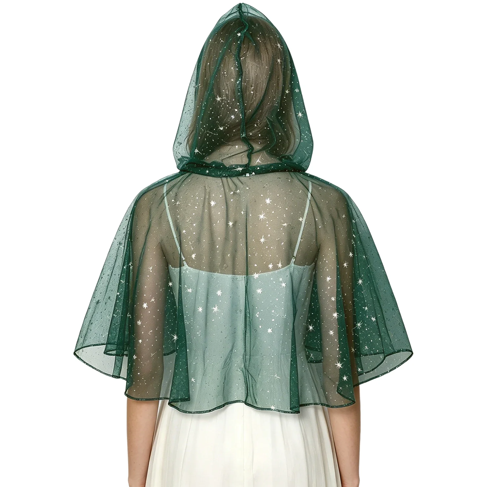 Cape Courte Étoilée - Capuche Cosplay - Image 6