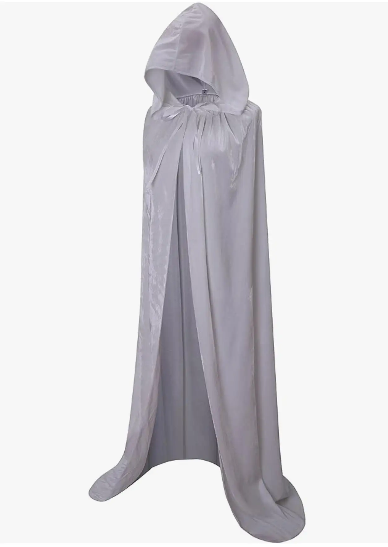 Cape Longue Velours Gothique - Capuche Cosplay - Image 10