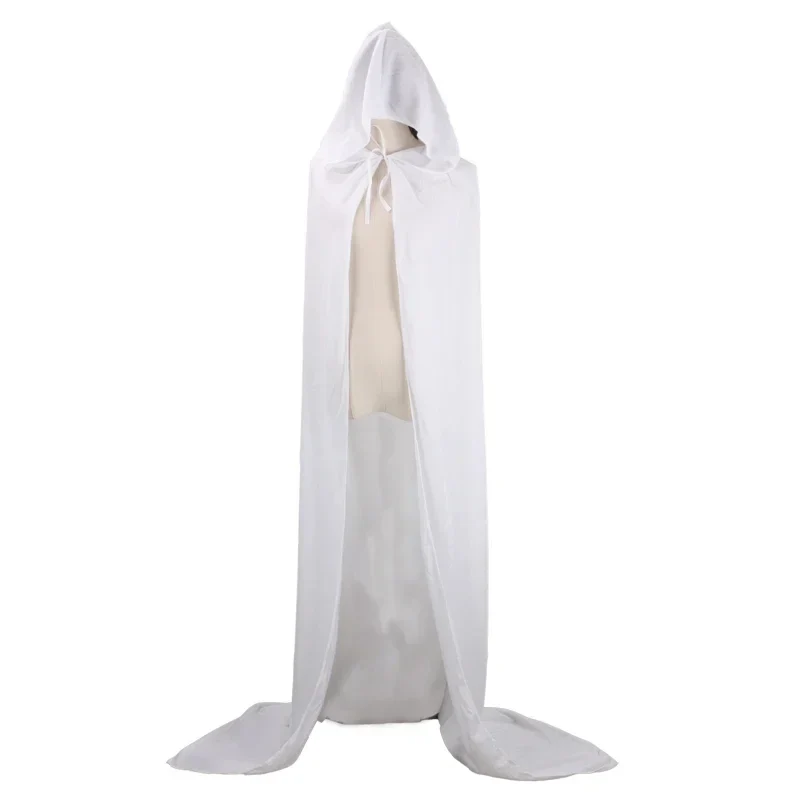 Cape Longue Velours Gothique - Capuche Cosplay - Image 14