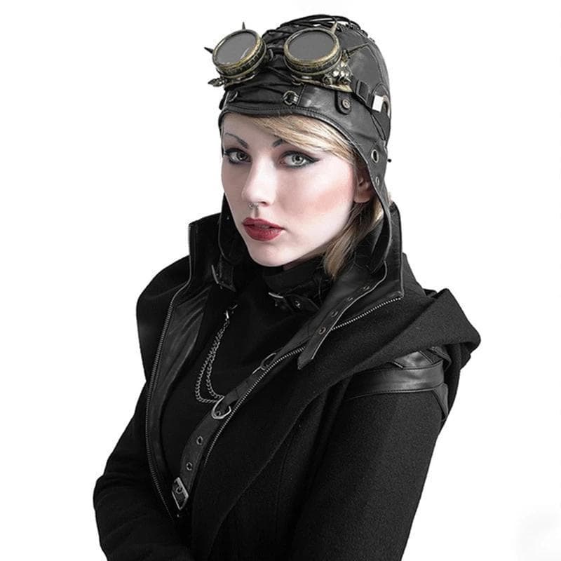 Casque Aviateur Vintage - Image 2