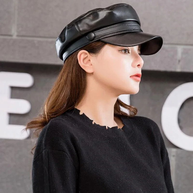 Casquette Cuir Femme — Marina Raskova - Image 6