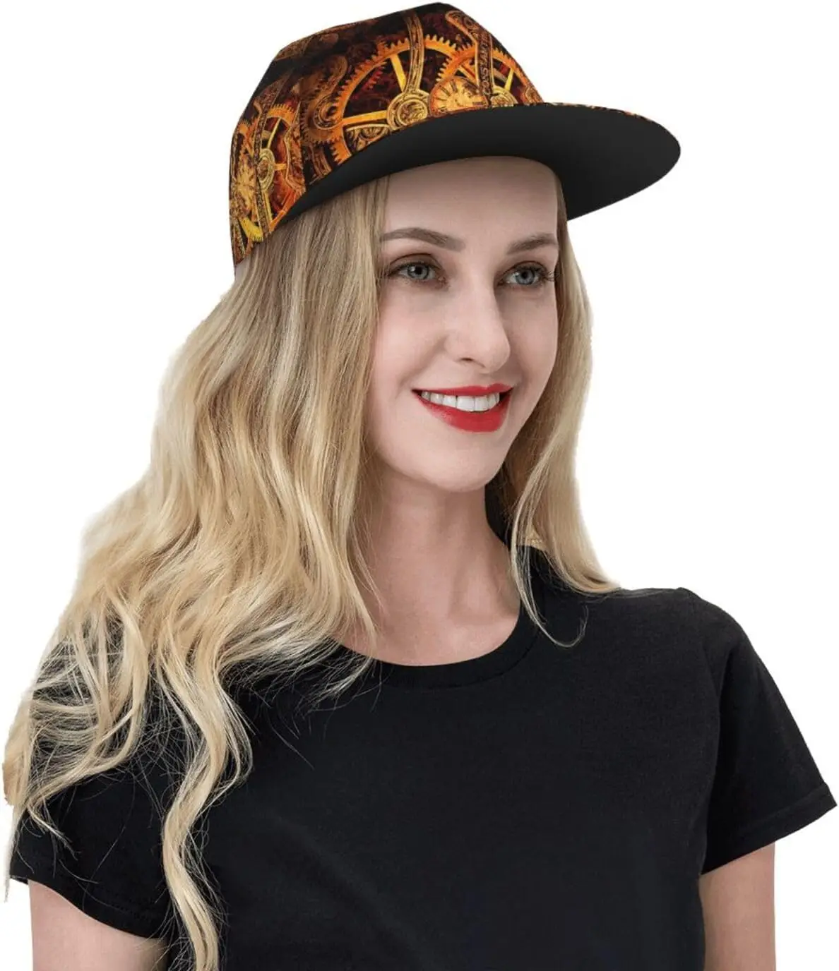 Casquette Steampunk Engrenages — Rétro-Futuriste - Image 6