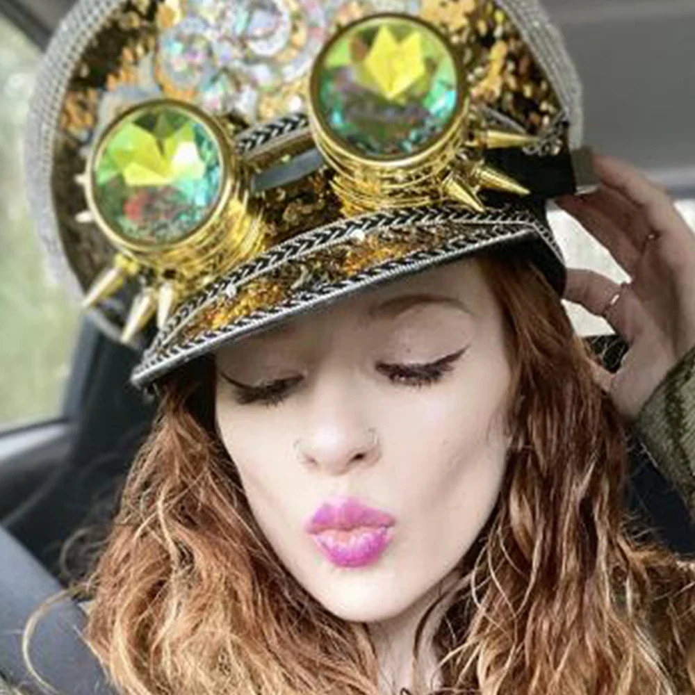 Casquette avec Lunettes — Golden Police - Image 6