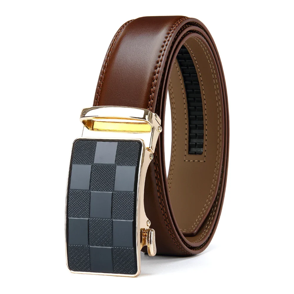 Ceinture Cuir Homme — Boucle Automatique Steampunk - Image 3