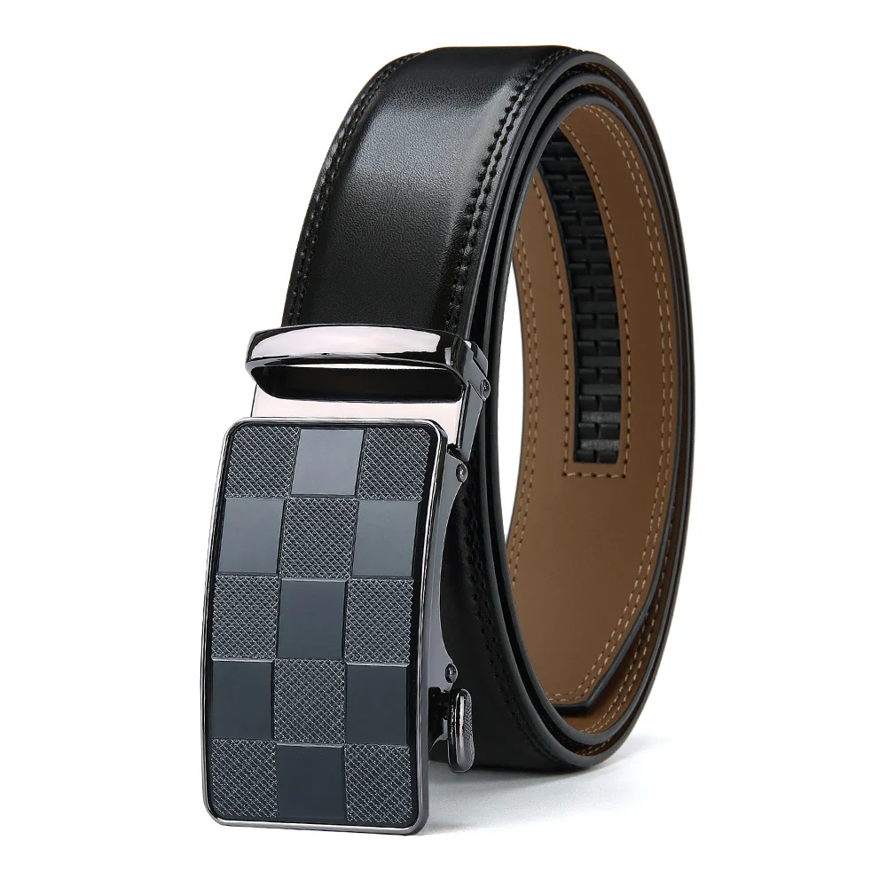 Ceinture Cuir Homme — Boucle Automatique Steampunk - Image 4
