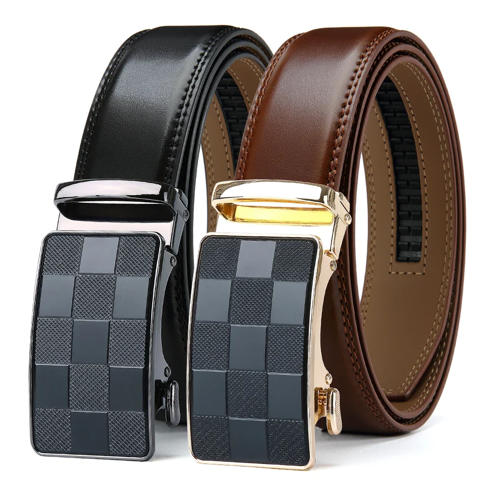 Ceinture Cuir Homme — Boucle Automatique Steampunk - Image 5