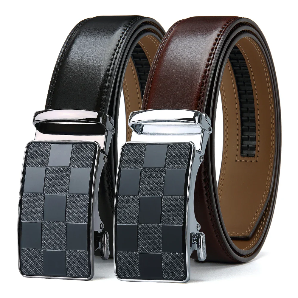Ceinture Cuir Homme — Boucle Automatique Steampunk - Image 6