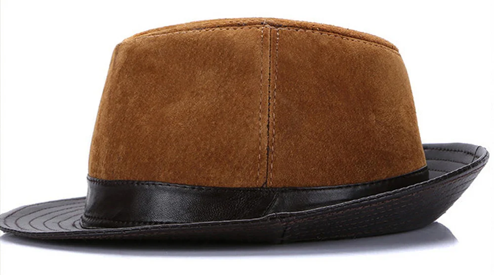 Chapeau Cowboy en Cuir de Mouton, style western urbain - Image 14