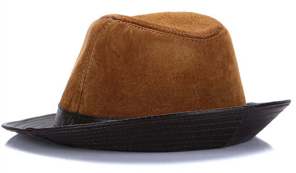 Chapeau Cowboy en Cuir de Mouton, style western urbain - Image 15