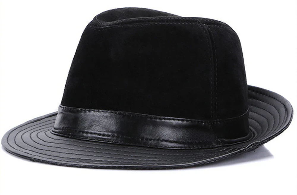 Chapeau Cowboy en Cuir de Mouton, style western urbain - Image 19