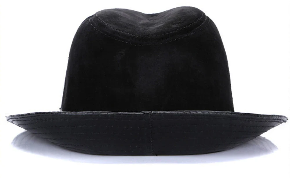 Chapeau Cowboy en Cuir de Mouton, style western urbain - Image 22