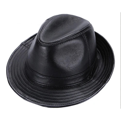 Chapeau Cowboy en Cuir de Mouton, style western urbain - Image 26