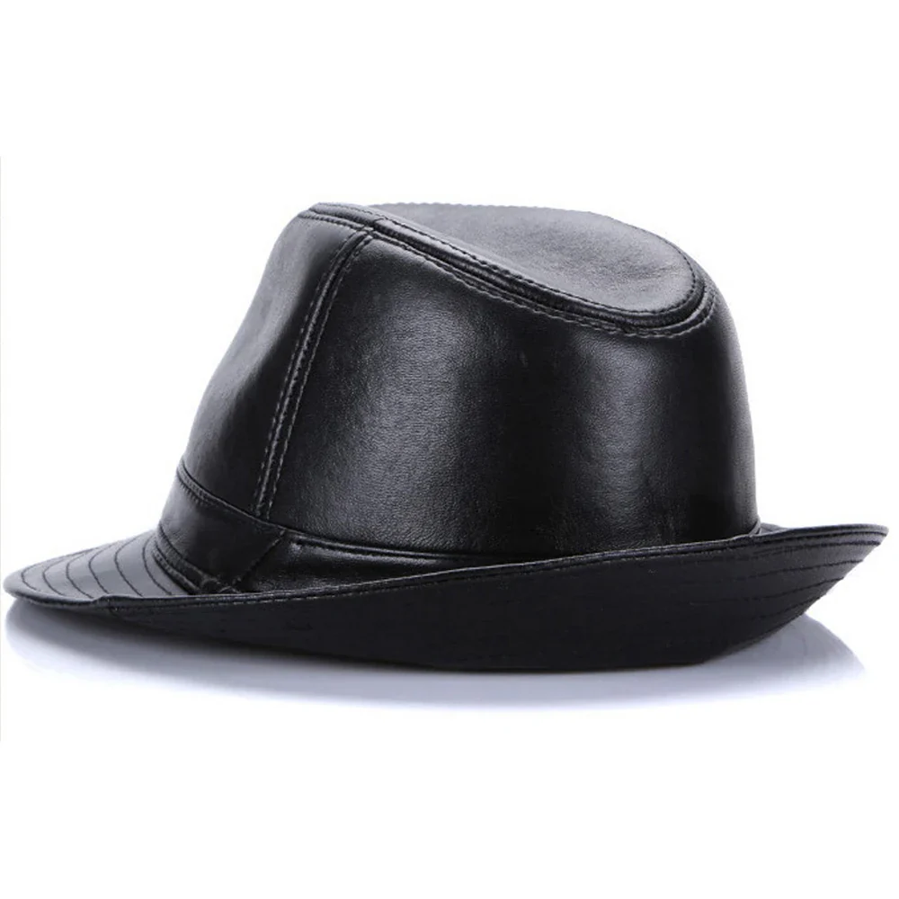 Chapeau Cowboy en Cuir de Mouton, style western urbain - Image 3