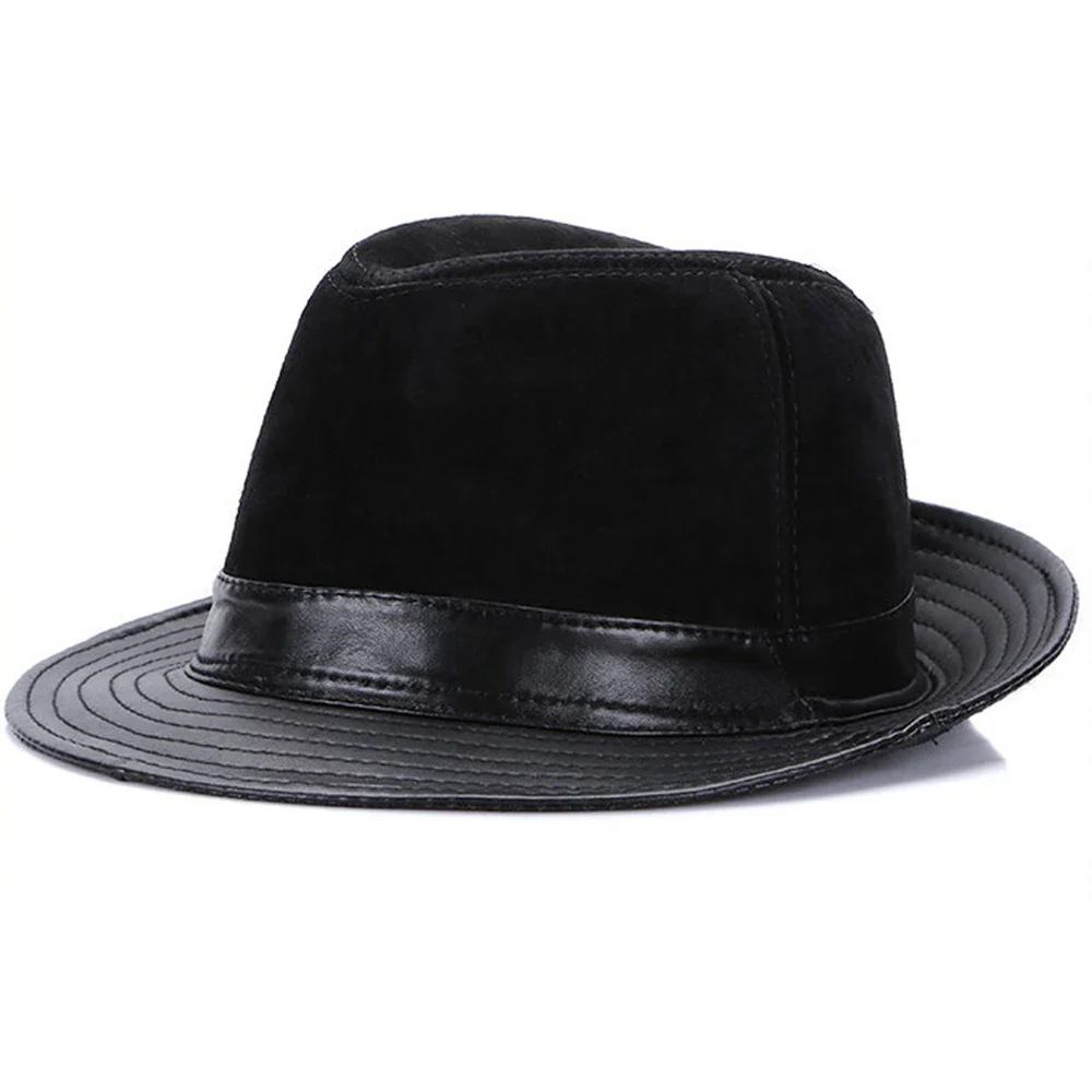 Chapeau Cowboy en Cuir de Mouton, style western urbain - Image 6