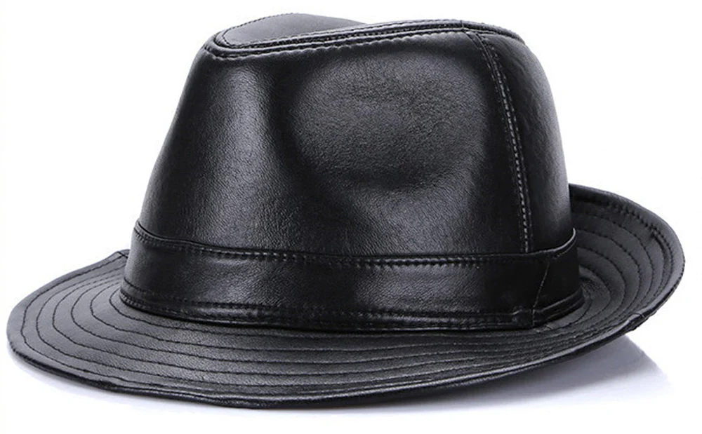 Chapeau Cowboy en Cuir de Mouton, style western urbain - Image 8