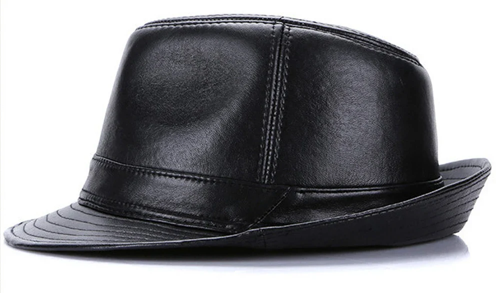 Chapeau Cowboy en Cuir de Mouton, style western urbain - Image 9