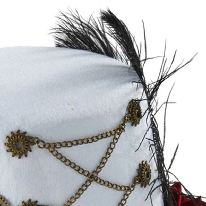 Chapeau Steampunk — Haut-de-Forme Sophistiqué - Image 5