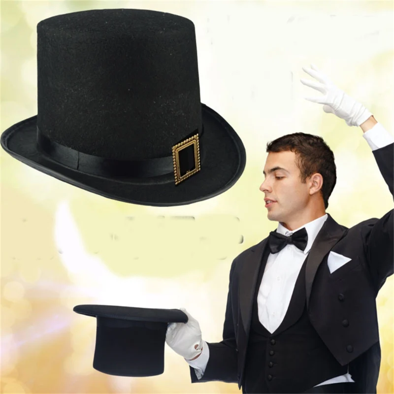 Chapeau haut de forme noir — Magicien et Carnaval - Image 2
