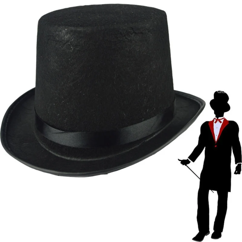 Chapeau haut de forme noir — Magicien et Carnaval - Image 3