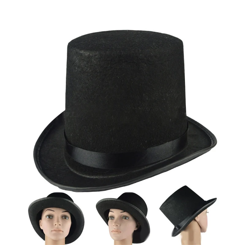 Chapeau haut de forme noir — Magicien et Carnaval - Image 4