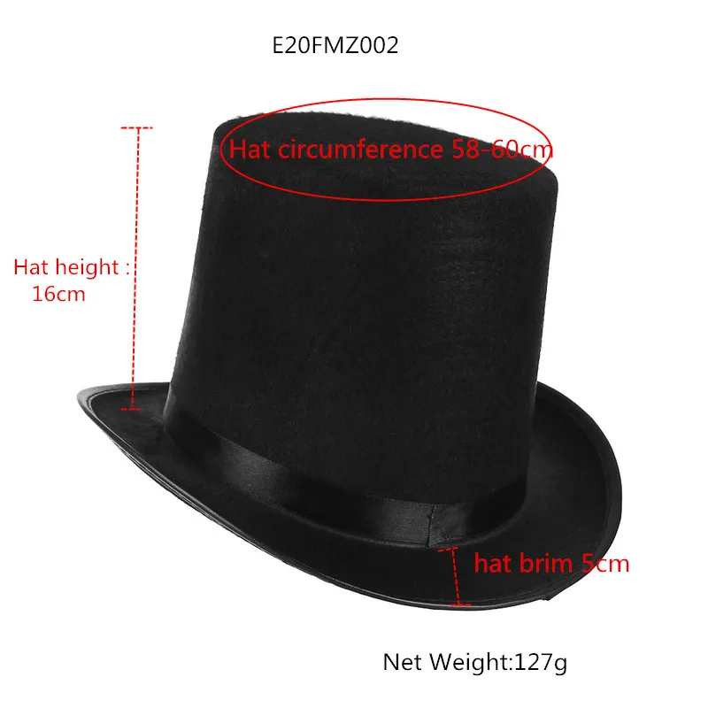 Chapeau Haut — de-Forme Rigide de Cosplay - Image 6