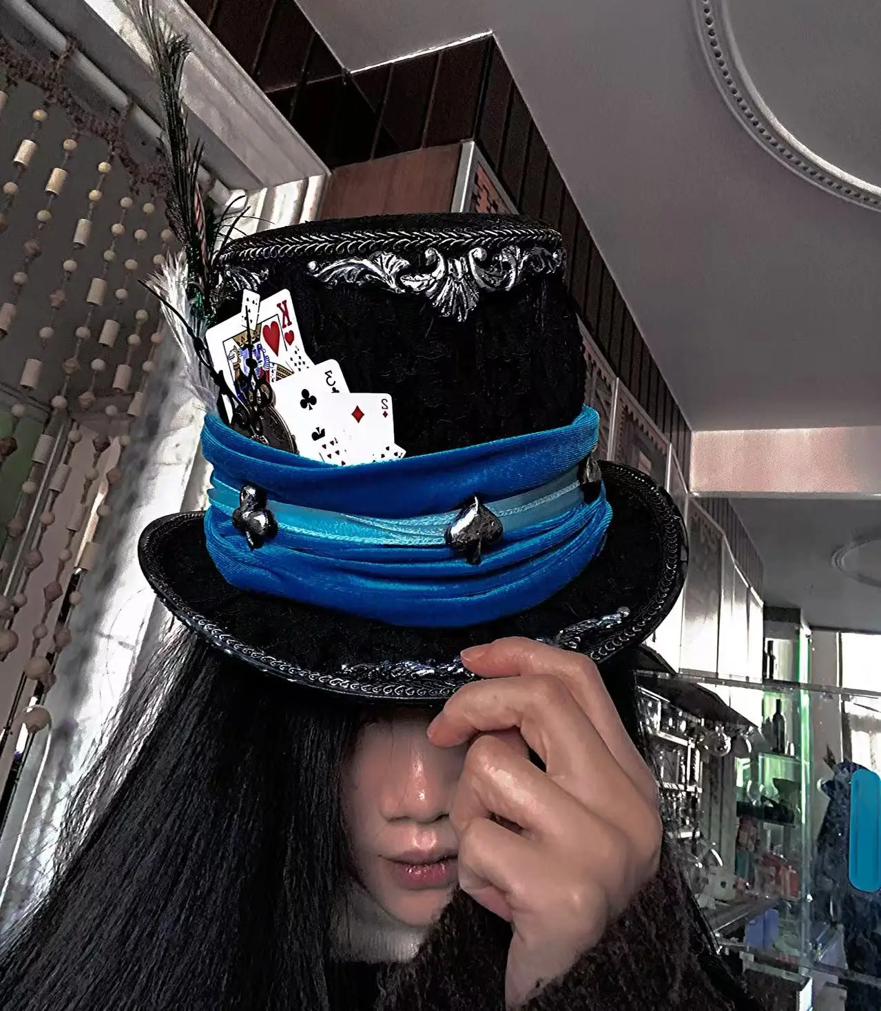 Chapeau Haut-de-Forme Steampunk Premium - Train à Vapeur et Engrenages - Image 8