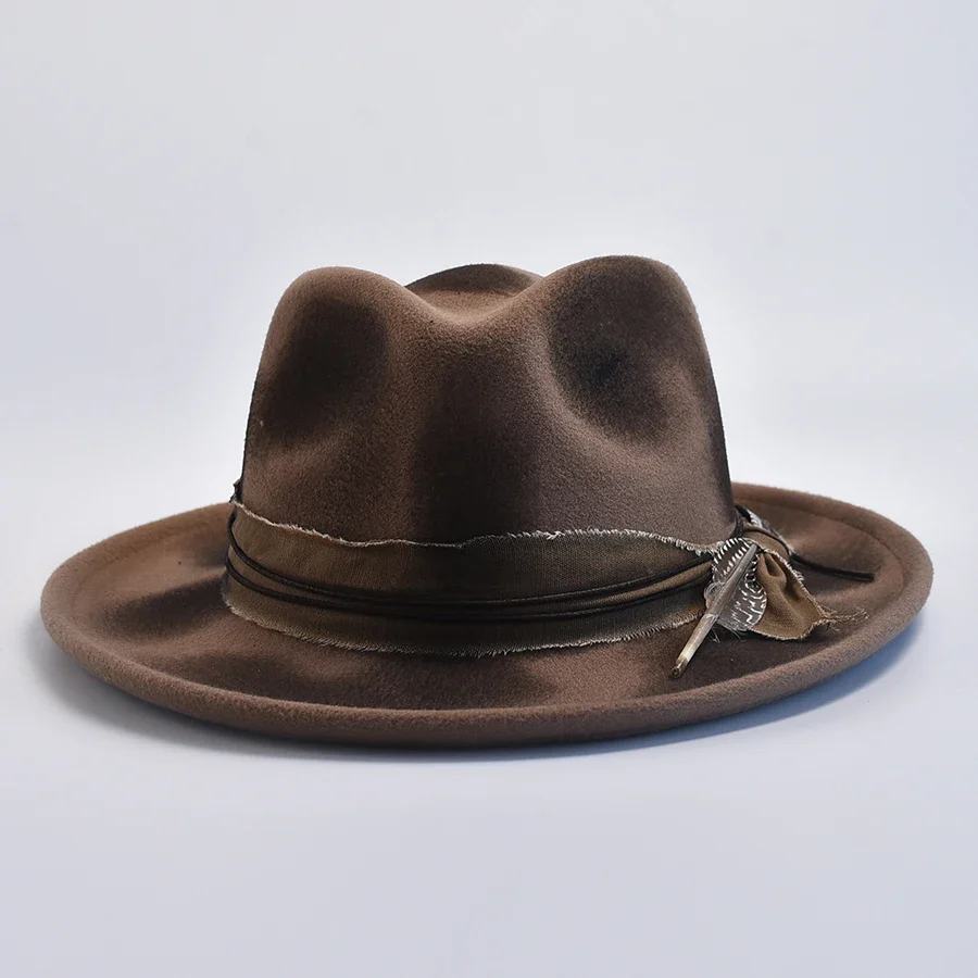 Chapeau Marron Vintage — Orpailleur - Image 2