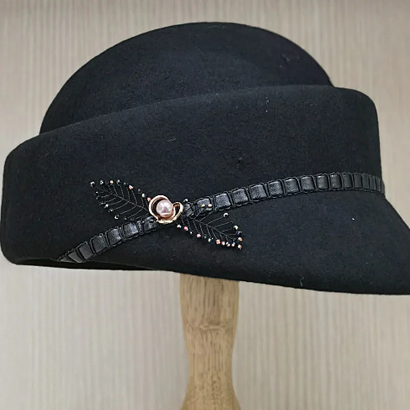 Chapeau Voilette Belle Epoque — Céleste Mogador - Image 2