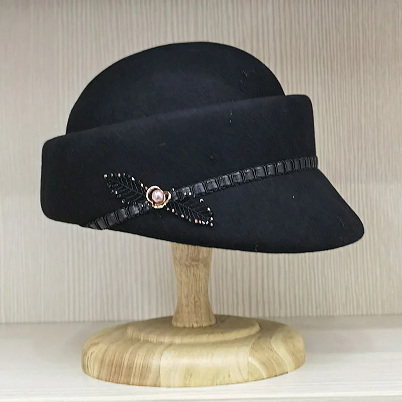 Chapeau Voilette Belle Epoque — Céleste Mogador - Image 3