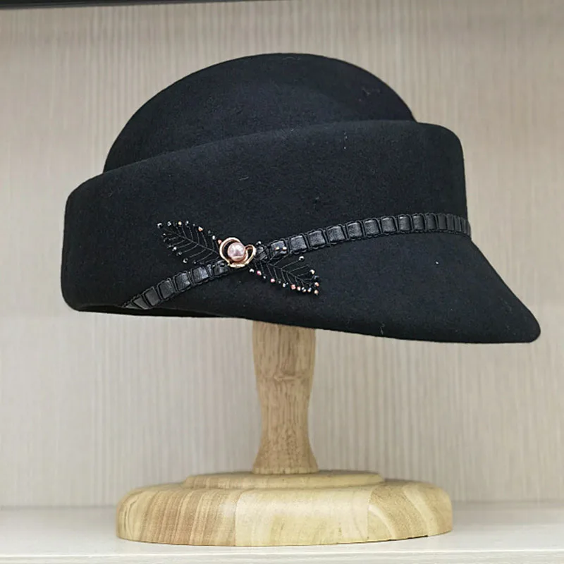 Chapeau Voilette Belle Epoque — Céleste Mogador - Image 4