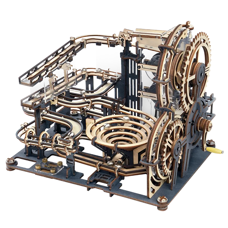Puzzle 3D — Chemin de billes DIY