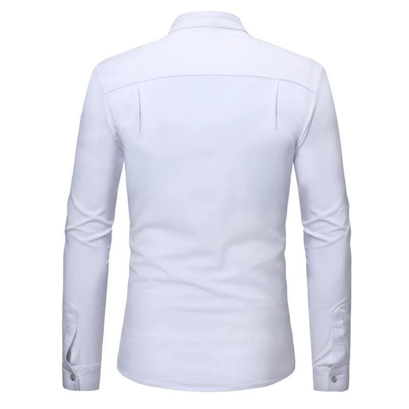 Chemise Blanche Victorienne - Steampunk Ivory - Image 3
