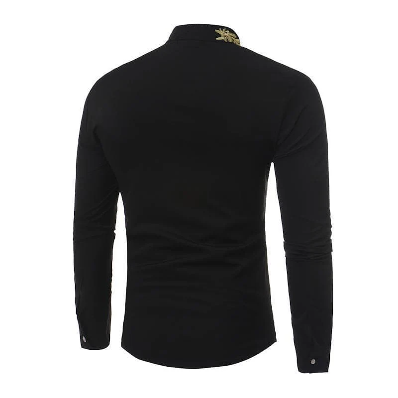 Chemise Col Brodé - Style victorien - Image 3