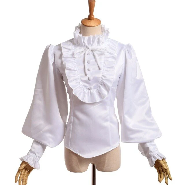 Chemise Col Victorien Femme — Majesté - Image 3